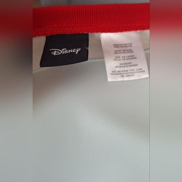 Disney Long Sleeve Lounge Top Sz XX-L Plus Size Mickey Mouse Fall - Picture 3 of 3